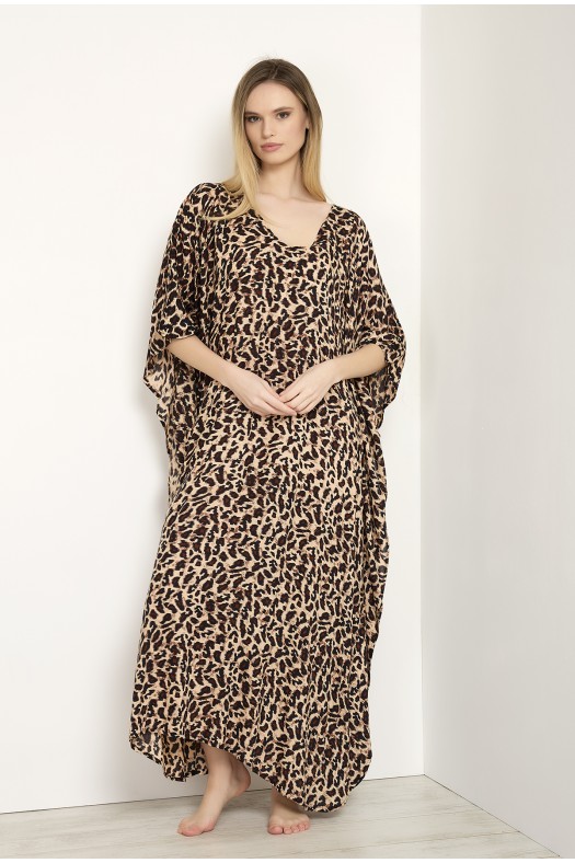 PONCHO LONG ANIMAL PRINT IND/SIA